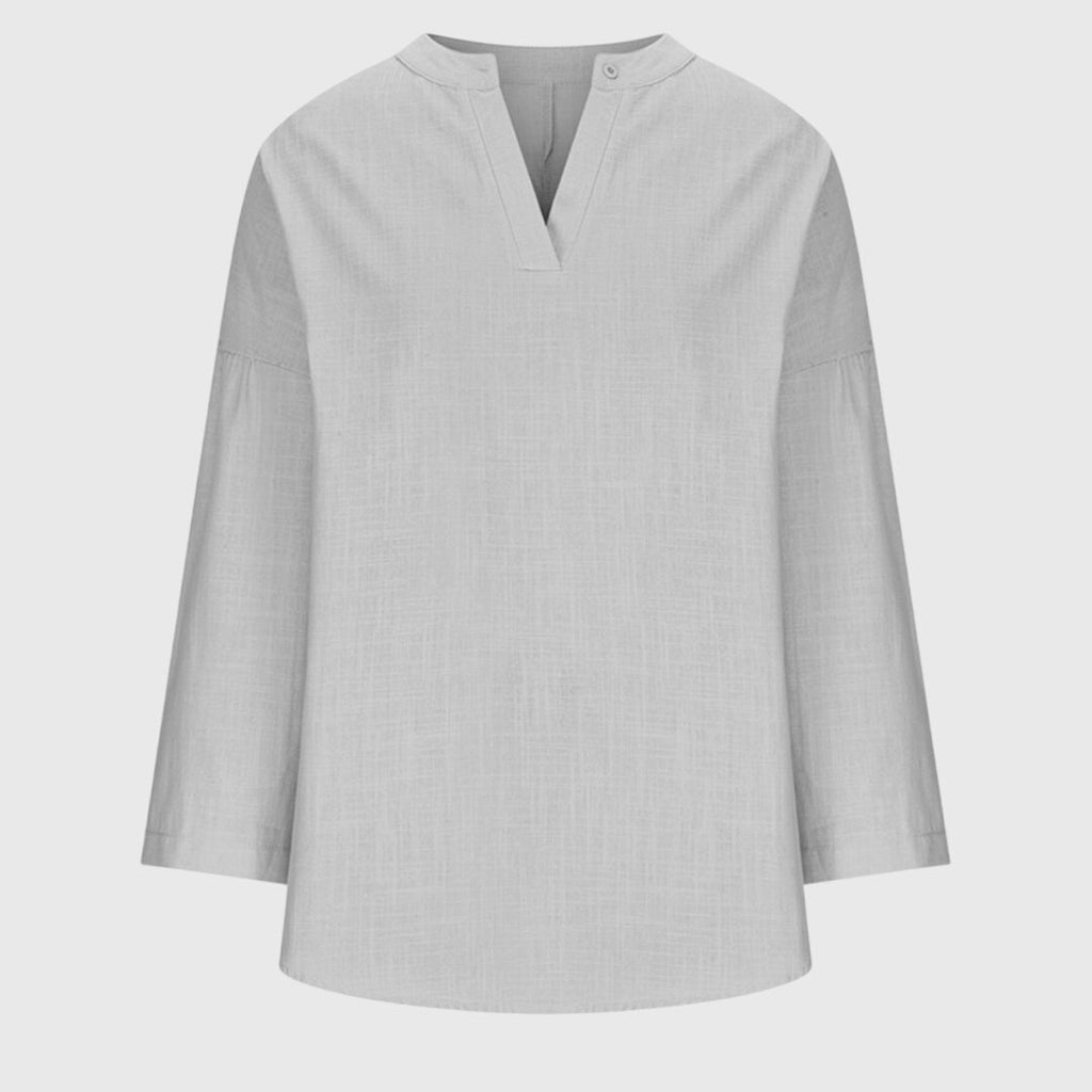 Womens Loose Fit Top Long Sleeve Five Color