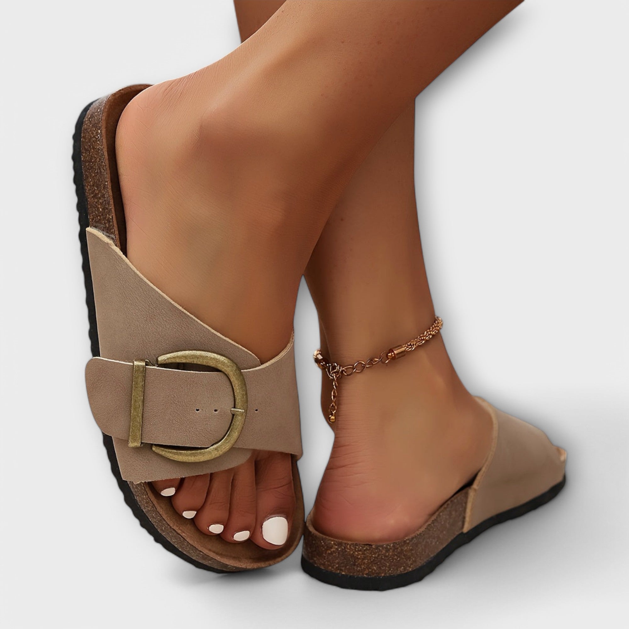 Comfort Sandals Buckle Ergonomic