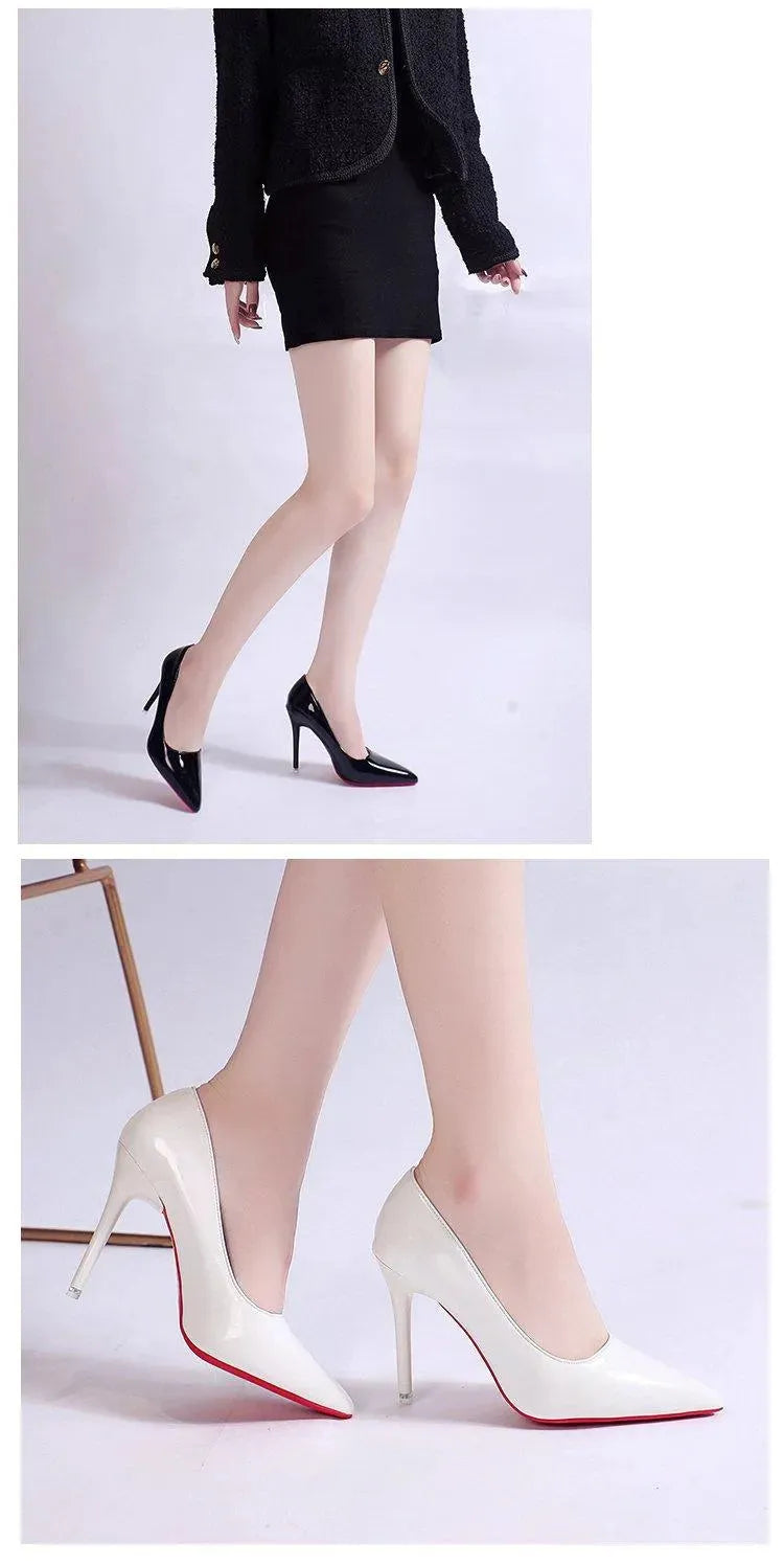 Orthopedic Stiletto Pumps Pointed Toe