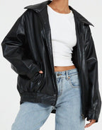 Women's Oversized Jacket Relaxed Fit Everyday Layering