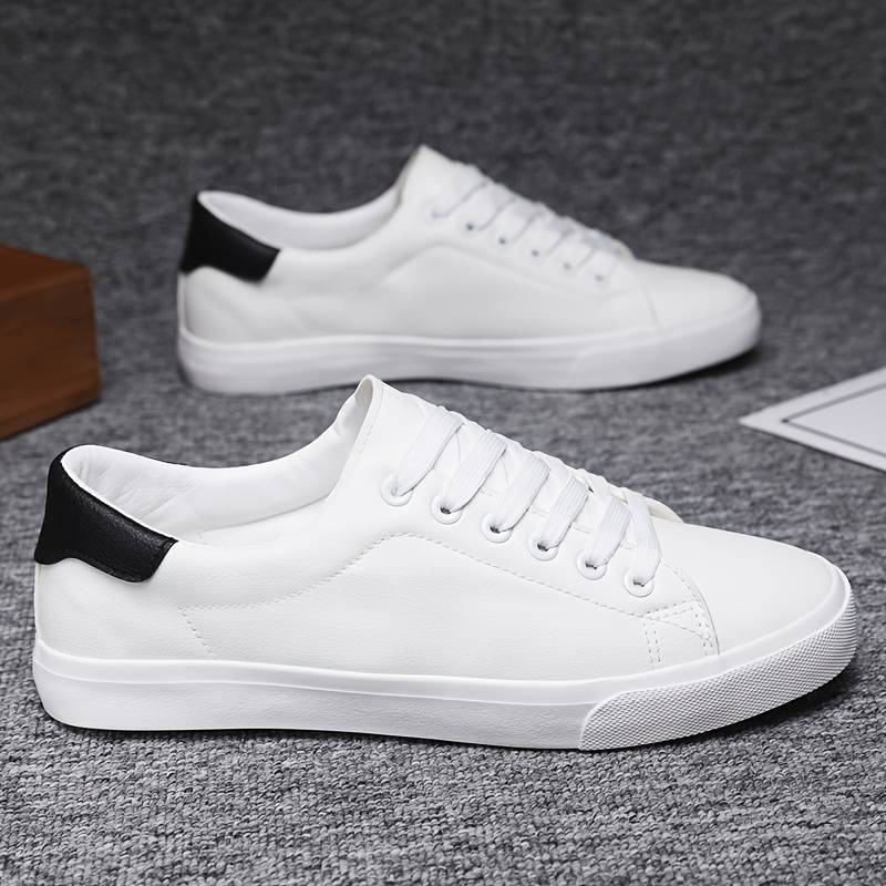 Mens White Sneaker Two Color Seven Size