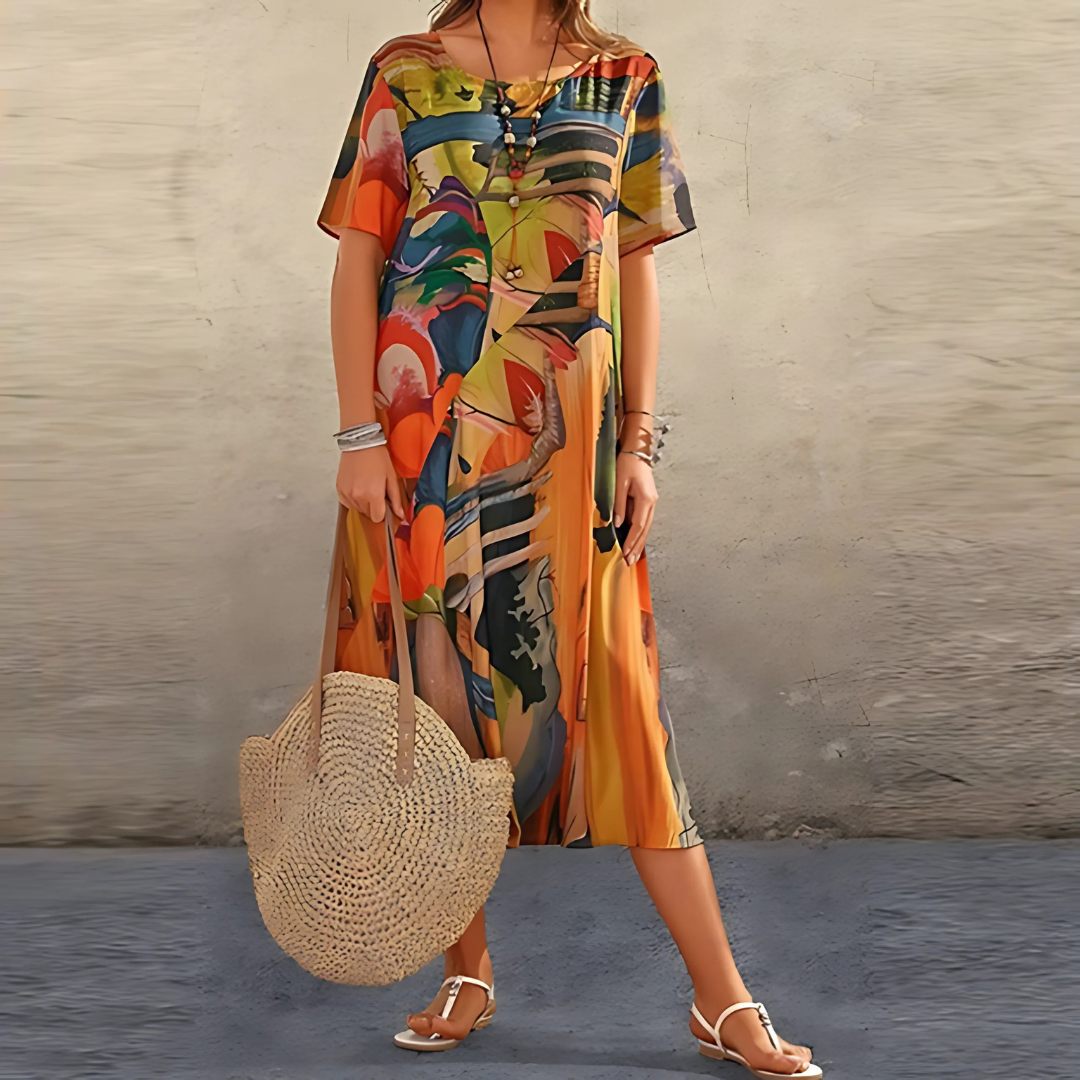 Floral Dress Flowy