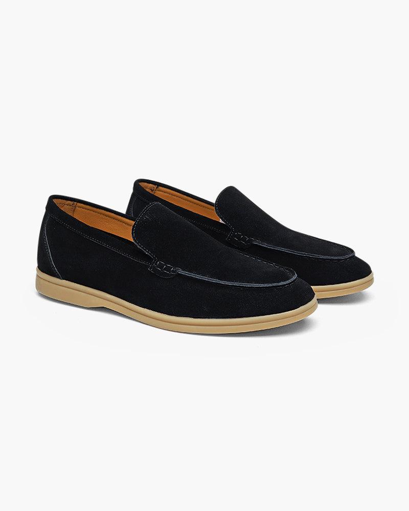 Mens Suede Loafer Slip On Four Color