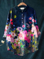 Floral Blouse Relaxed Fit