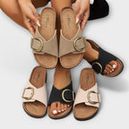 Comfort Sandals Buckle Ergonomic