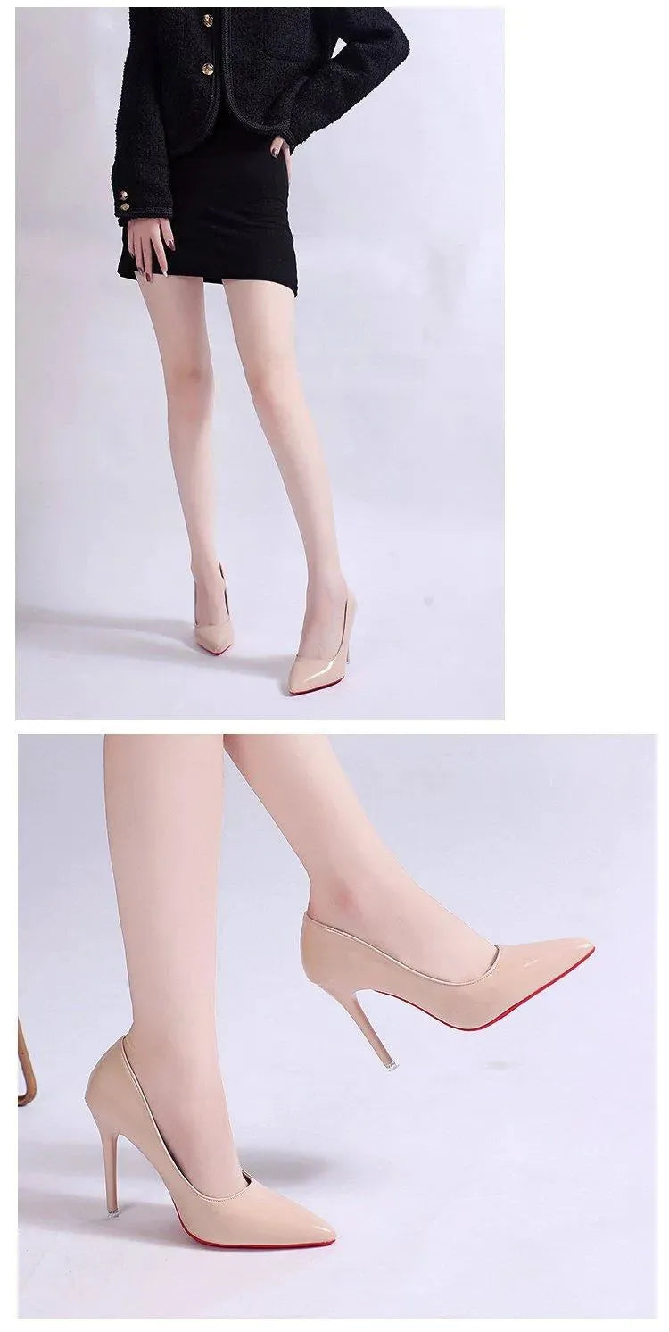 Orthopedic Stiletto Pumps Pointed Toe