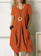 Relaxed Fit Dress Pockets