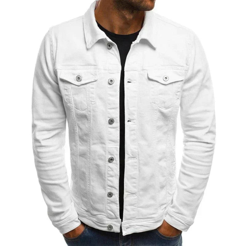 Men's Button Down Jacket Front Pockets Casual Everyday