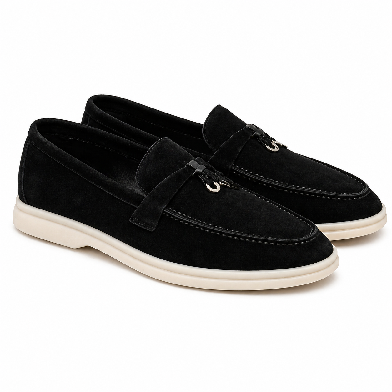Mens Nubuck Look Summer Loafer