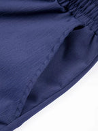 Mens Loose Fit Shorts Elastic Waist Drawstring