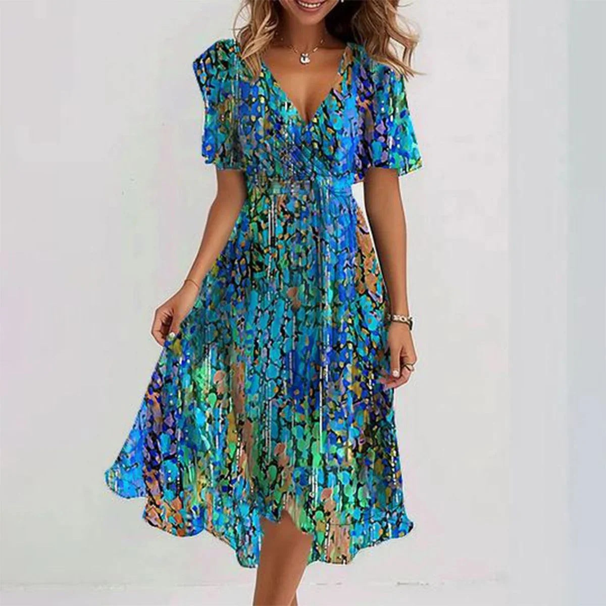 Summer Dress Lightweight Flowy