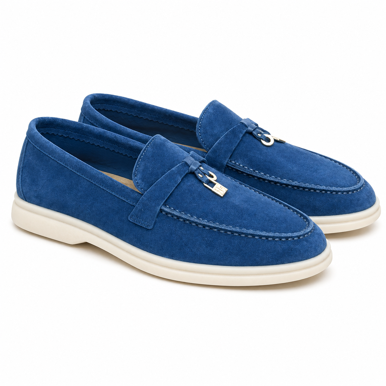 Mens Nubuck Look Summer Loafer
