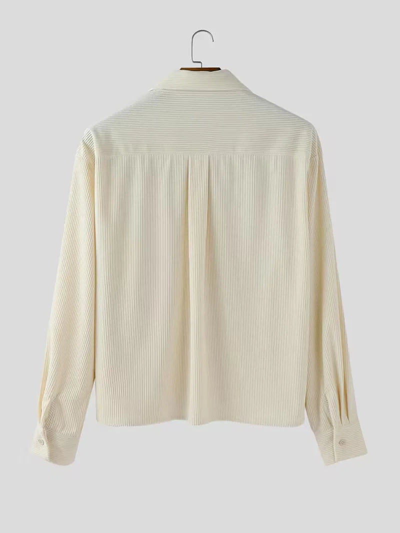 Mens Oversized Casual Shirt Streetwear