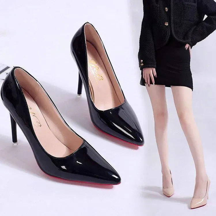 Orthopedic Stiletto Pumps Pointed Toe