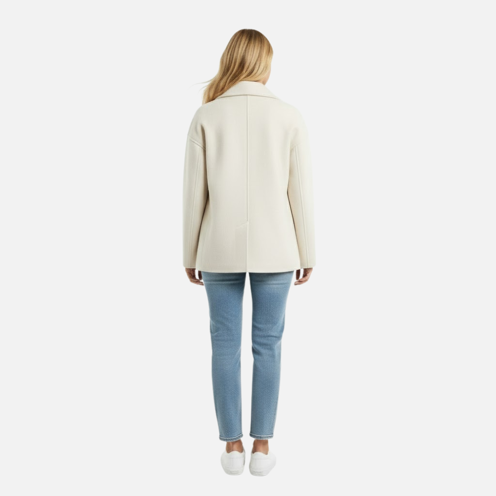 Clarimond | Fashionable Short Jacket for Women Double-Breasted & Stylish