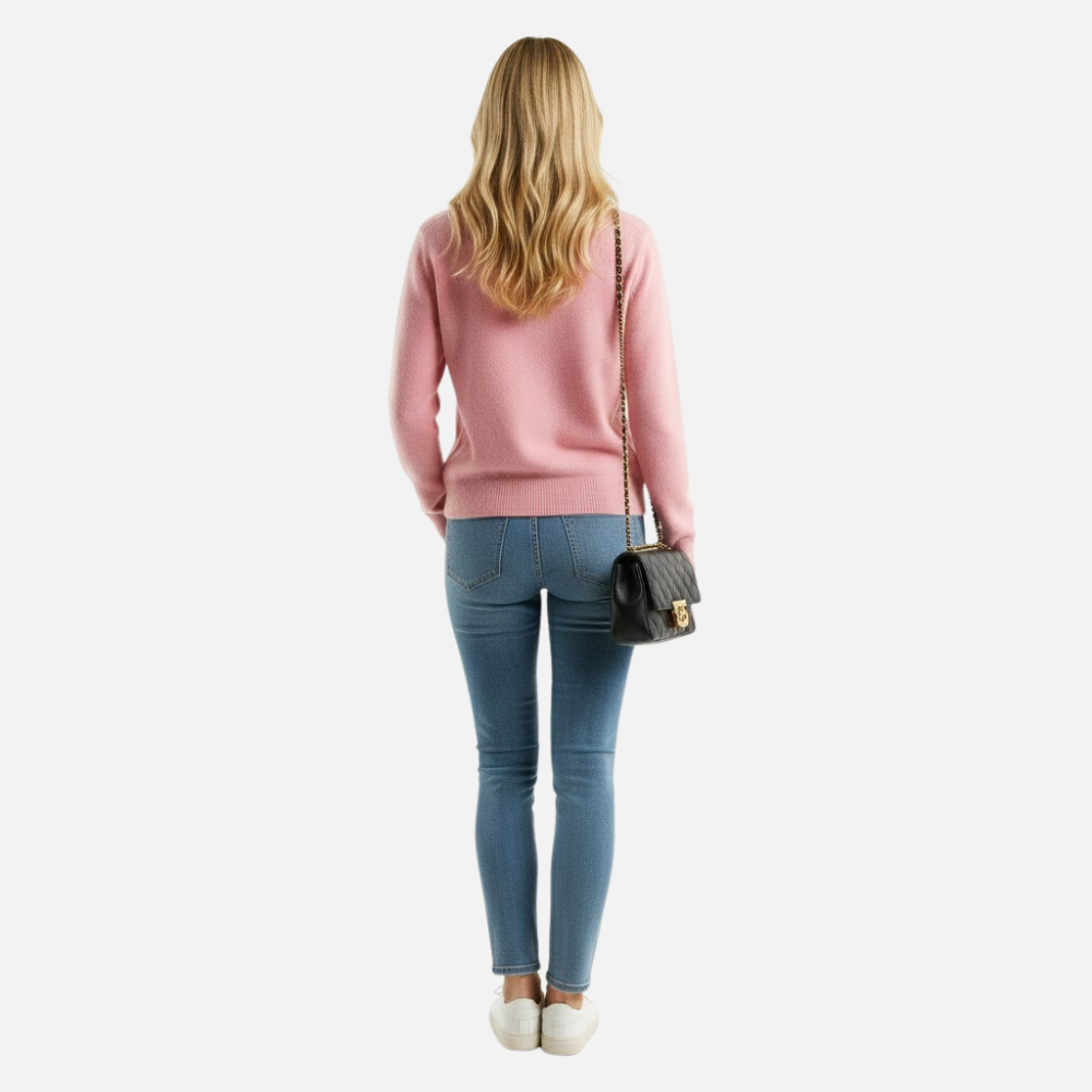 Araminta | Classic Women's Cotton Sweater Soft & Comfortable for Everyday Wear
