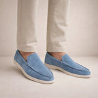 Men's Casual Loafers Regular Fit Leather Upper Slip-On