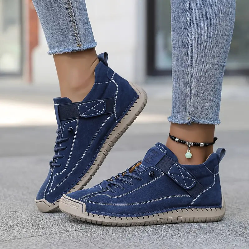 Orthopedic Sneakers Wide Toe Box Cushioned Arch Support
