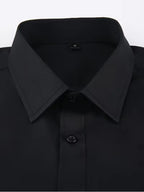 Mens Mandarin Collar Shirt
