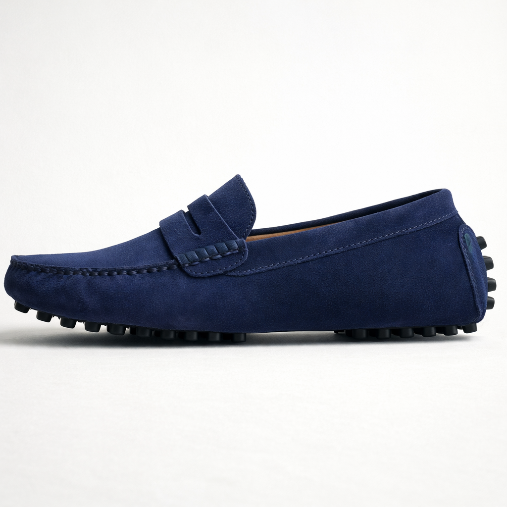 Mens Nubuck Leather Refined Loafer