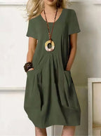 Relaxed Fit Dress Pockets