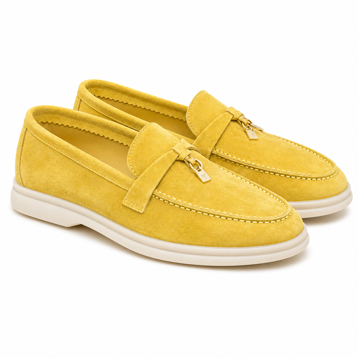Mens Nubuck Look Summer Loafer