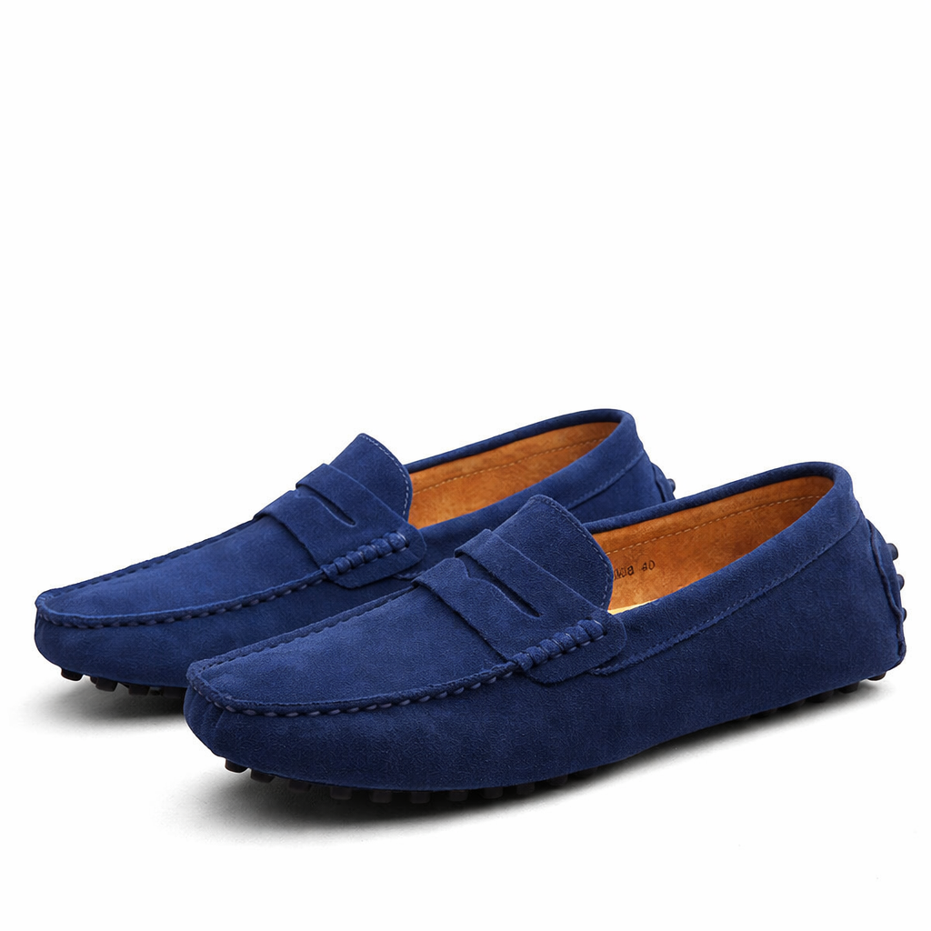 Mens Nubuck Leather Refined Loafer