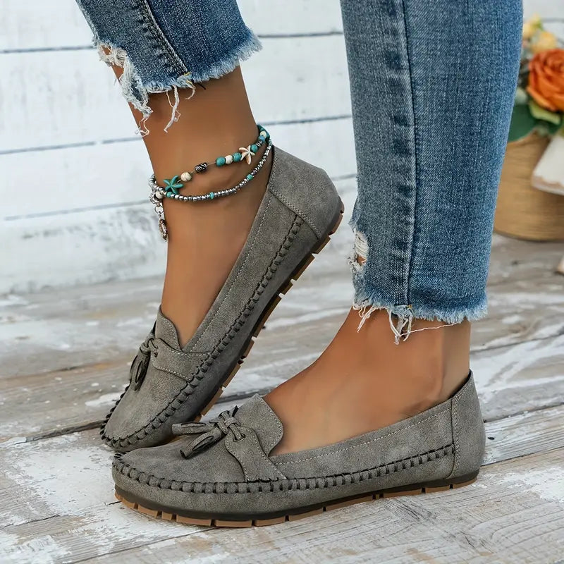 Womens Orthopedic Loafers Arch Support Four Color