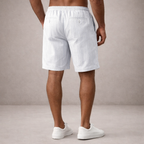 Men's Linen Shorts Regular Fit Breathable Summer Casual