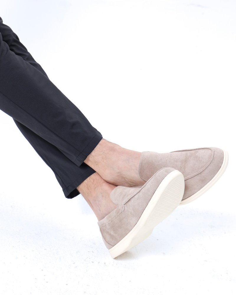 Mens Suede Summer Loafer Slip On Five Color