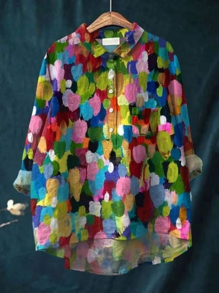 Floral Blouse Relaxed Fit