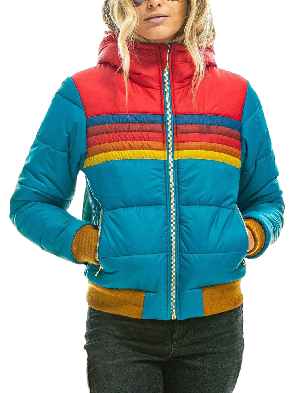 Women's Alpine Jacket Urban Scandinavian Design Zip Up Winter