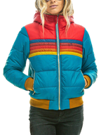 Women's Alpine Jacket Urban Scandinavian Design Zip Up Winter