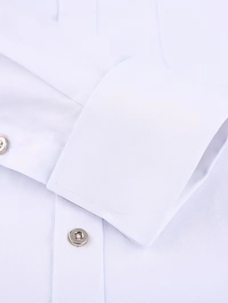 Mens Mandarin Collar Dress Shirt