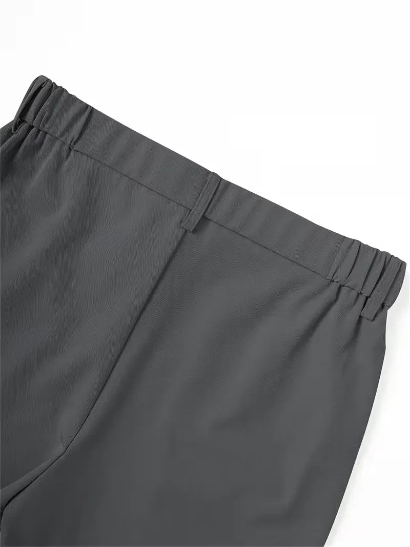 Mens Straight Leg Shorts Side Pockets