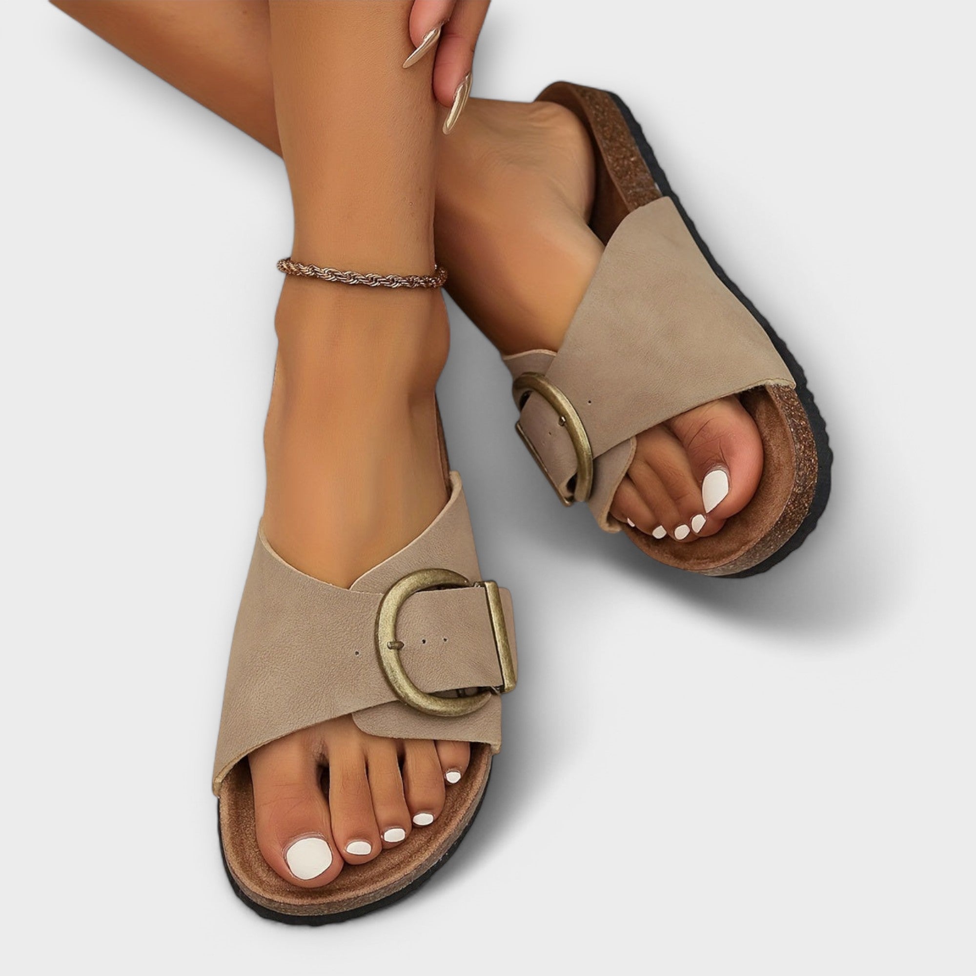 Comfort Sandals Buckle Ergonomic