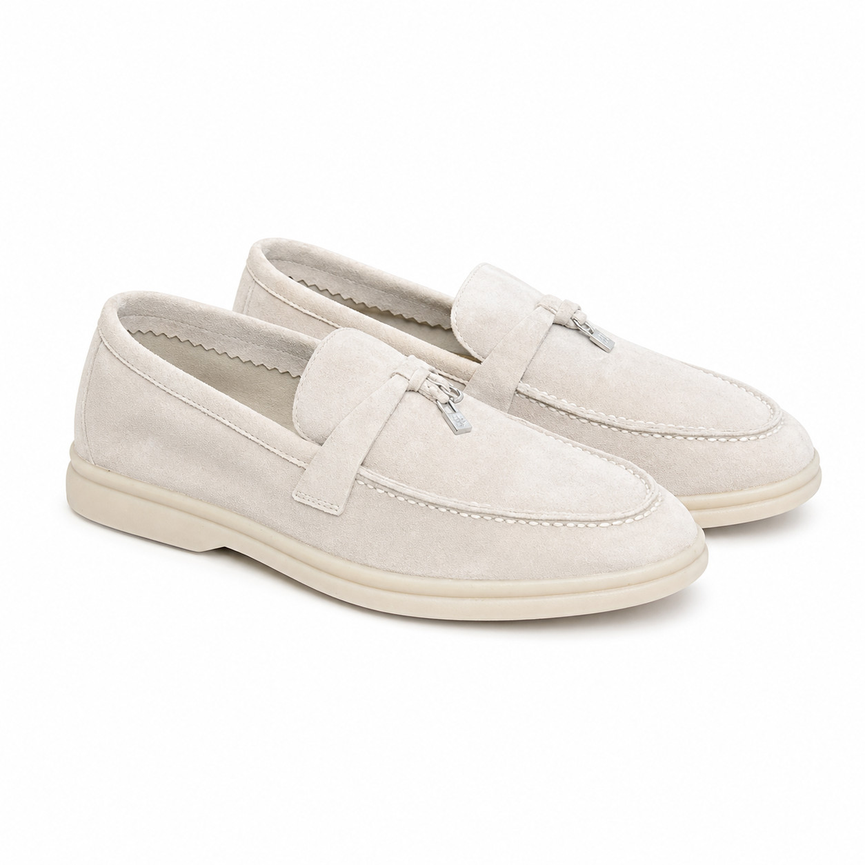 Mens Nubuck Look Summer Loafer