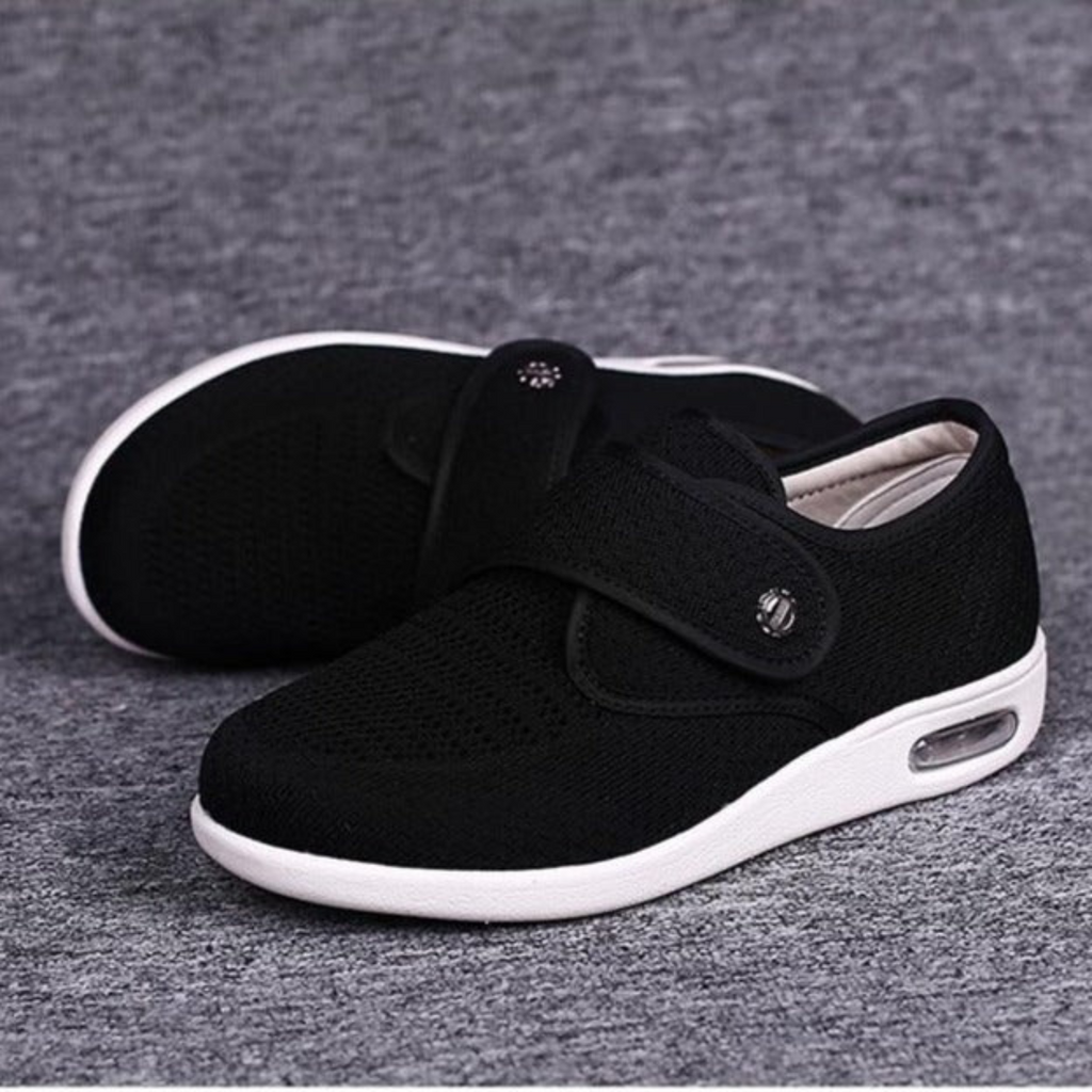 Men's Slip-On Shoes With Velcro Strap And Comfort Sole For Everyday Wear