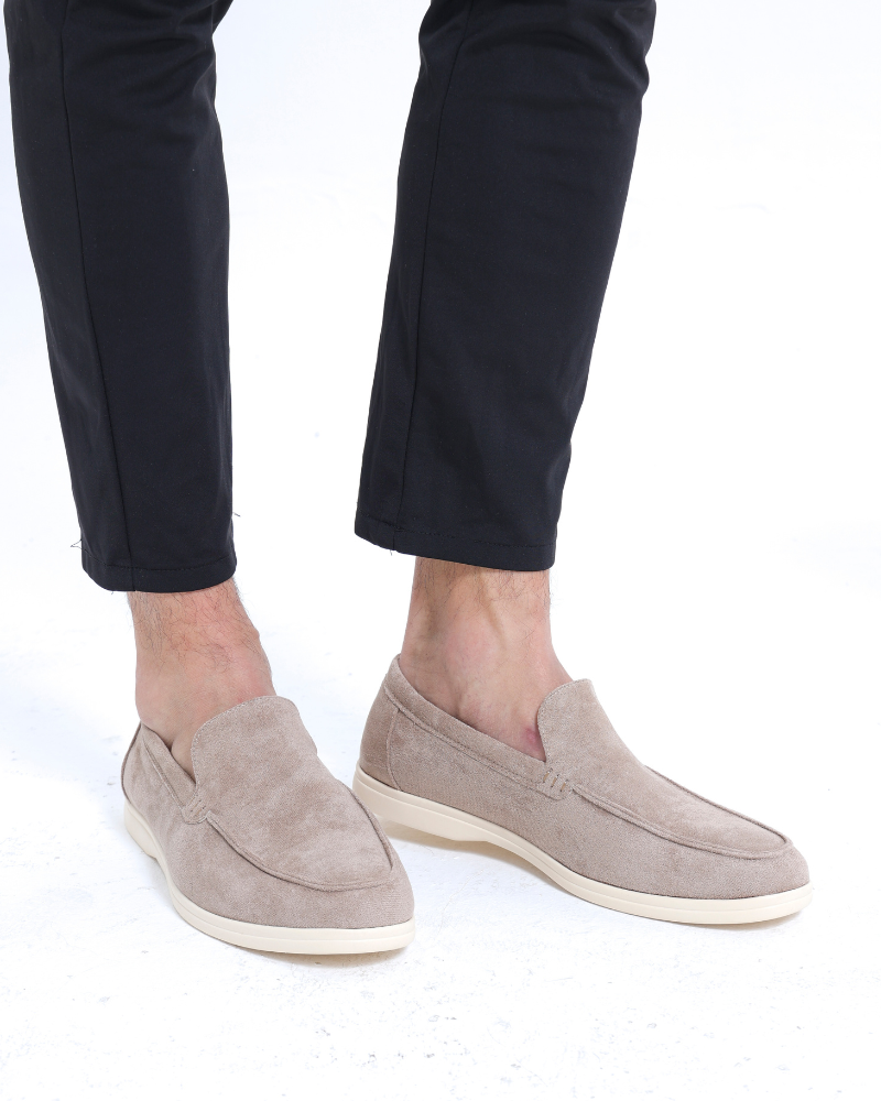 Mens Suede Summer Loafer Slip On Five Color
