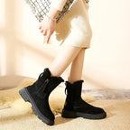 Winter Boots Fleece Lined Ankle Warm Anti Slip Sole