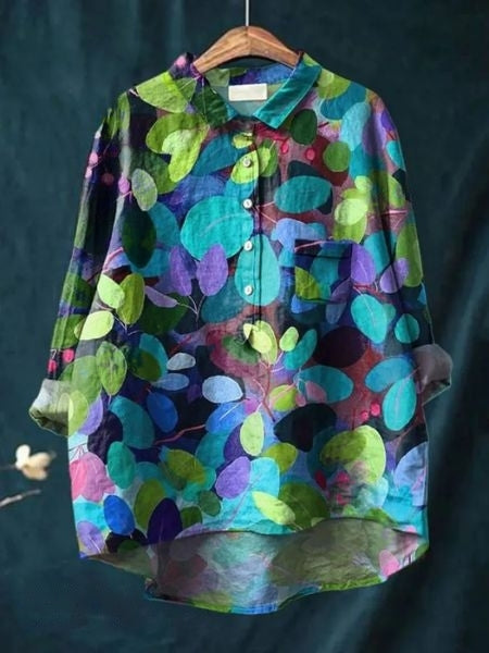 Floral Blouse Relaxed Fit