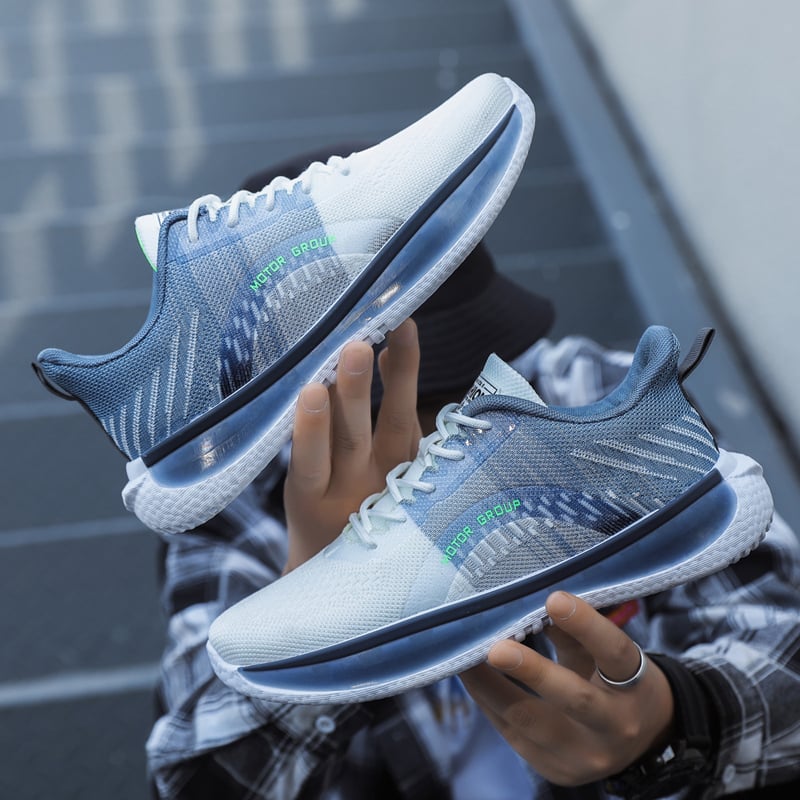 Men's Lace-Up Shoes With Standard Fit And Integrated Platform