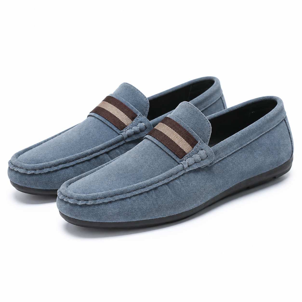 Mens Casual PU Slip-On Loafer