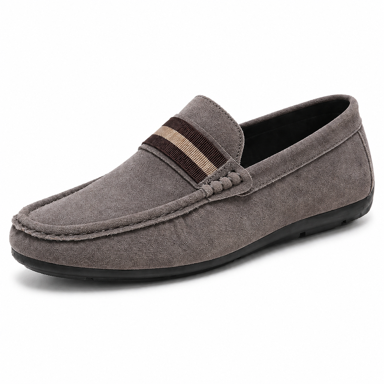 Mens Casual PU Slip-On Loafer
