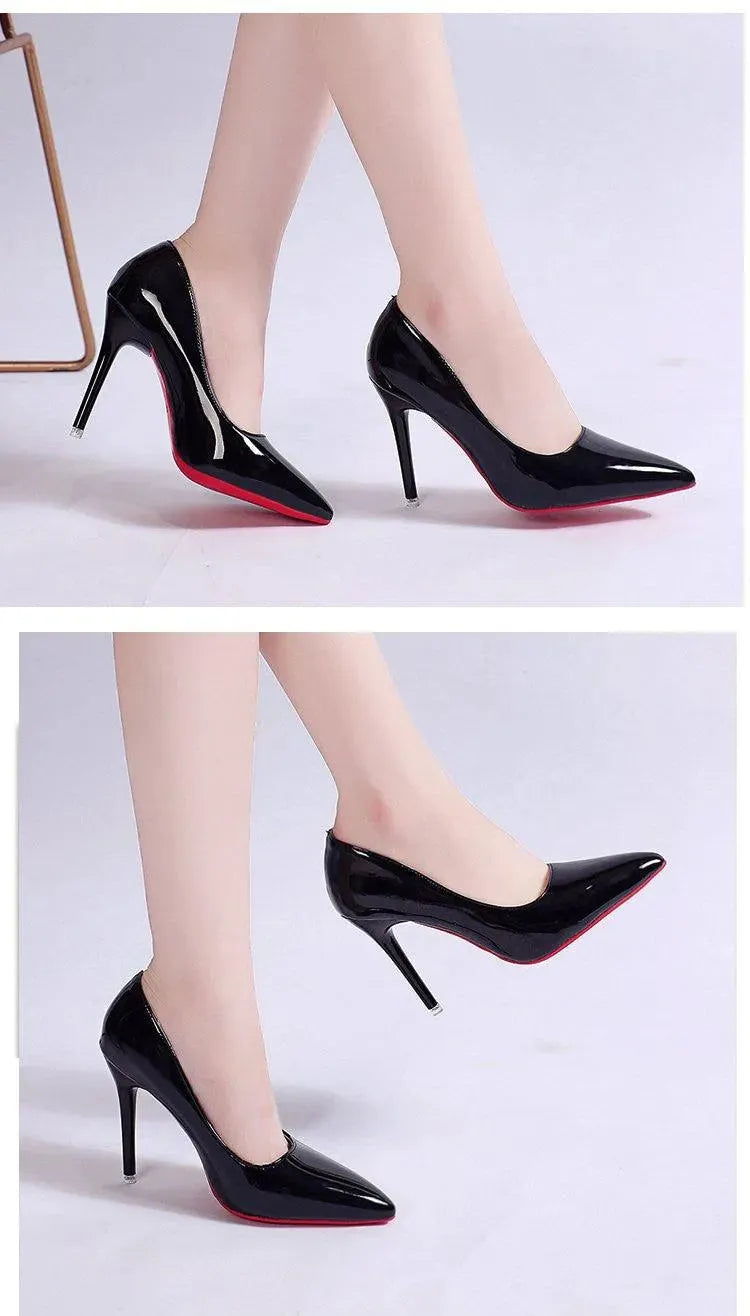 Orthopedic Stiletto Pumps Pointed Toe