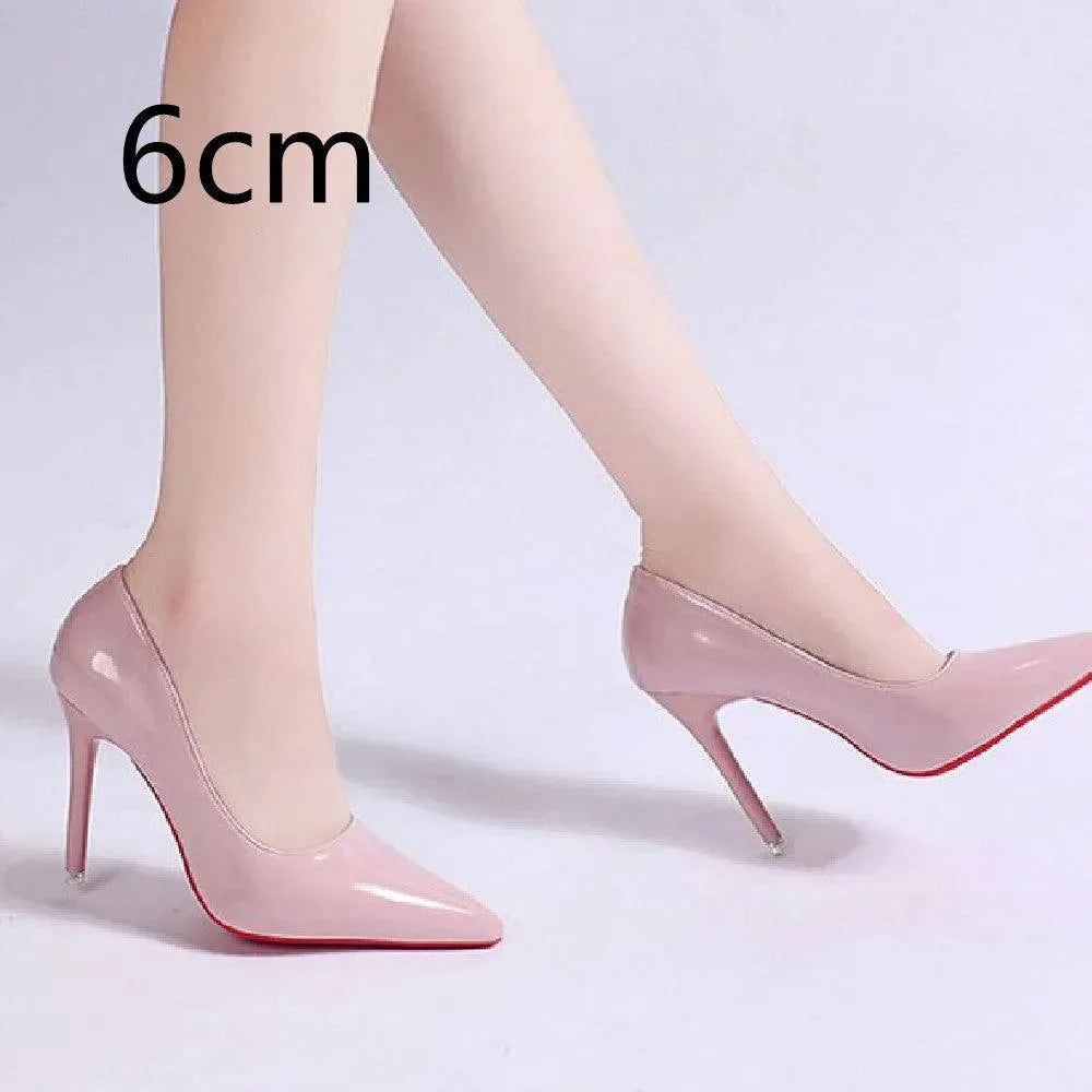 Orthopedic Stiletto Pumps Pointed Toe