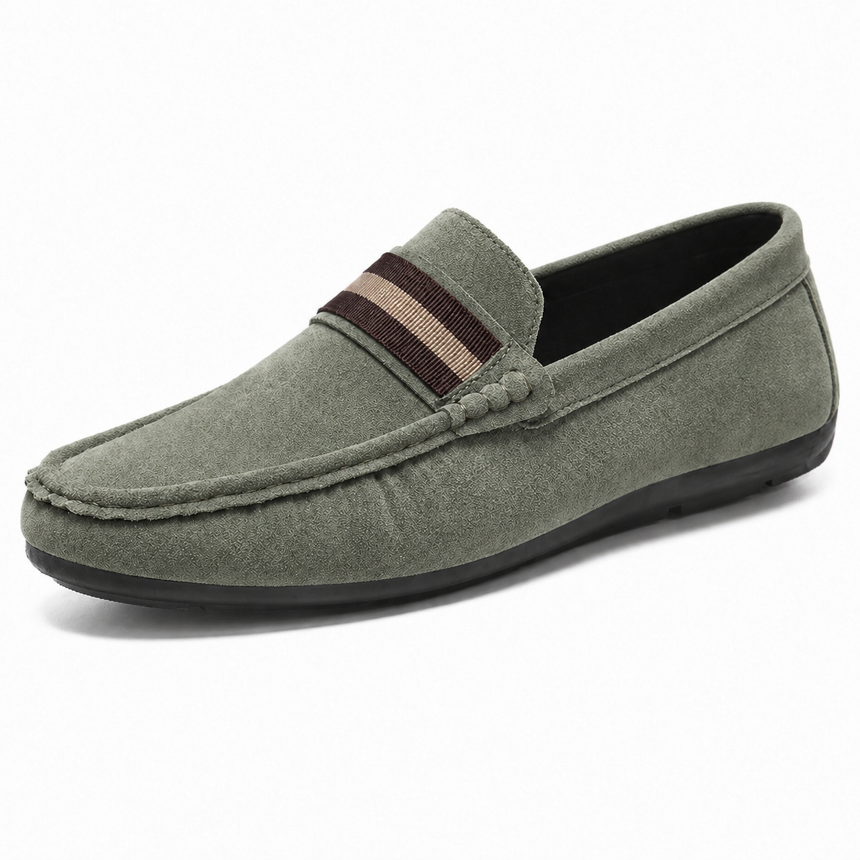 Mens Casual PU Slip-On Loafer