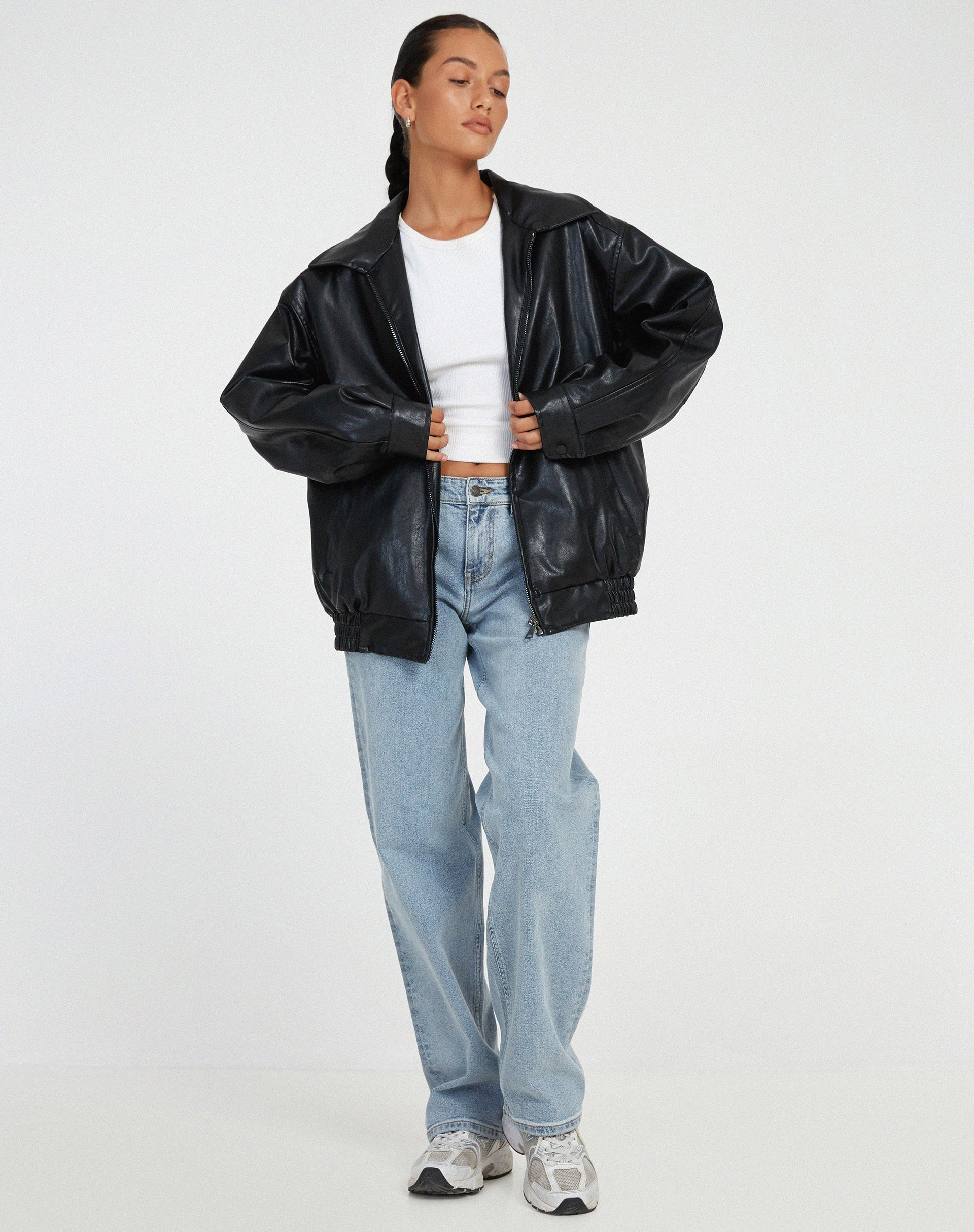 Women's Oversized Jacket Relaxed Fit Everyday Layering