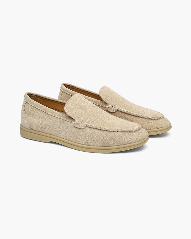 Mens Suede Loafer Slip On Four Color