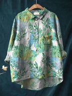 Floral Blouse Relaxed Fit
